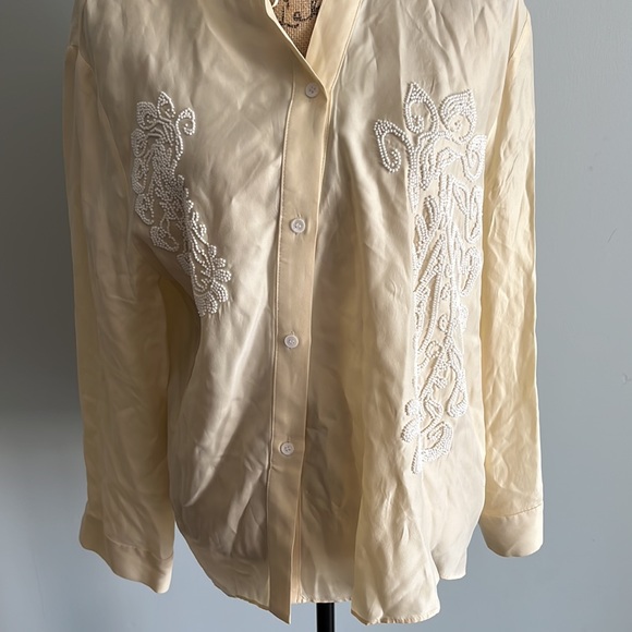 Zara Cupro Asymmetric blouse - Picture 4 of 6